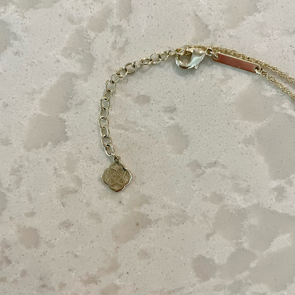 Kendra Scott Necklace with small white stone - Picture 4 of 6